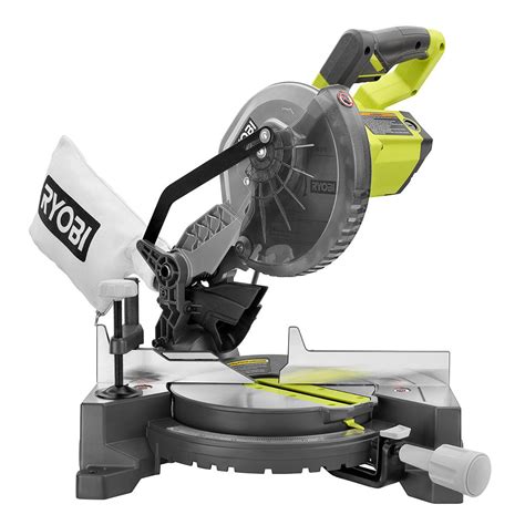 The Ryobi ONE 18V Cordless 7-14in Compound Sliding Miter Saw is a cutting-edge power tool designed for both DIY enthusiasts and professionals. . 7 1 4 ryobi miter saw